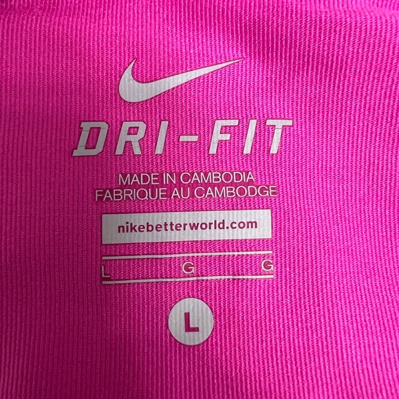 Nike Pink Tennis Skirt with Built in Shorts - Picture 7 of 8